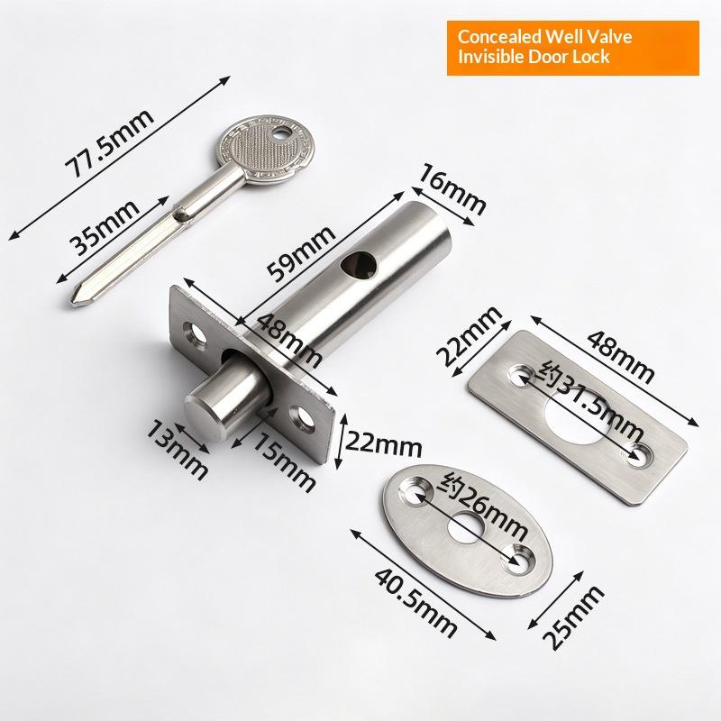 Home Security Essential - Stainless Steel Anti Theft Hidden Door