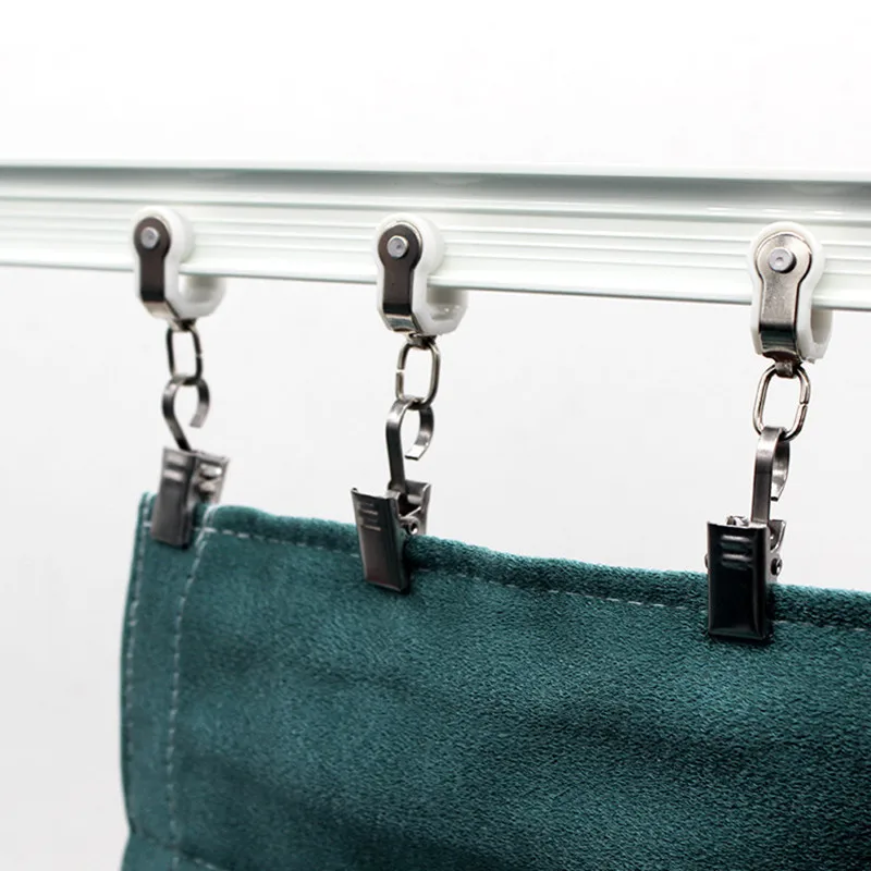Home Security Units - 10 Units Curtain Clips Metal clip