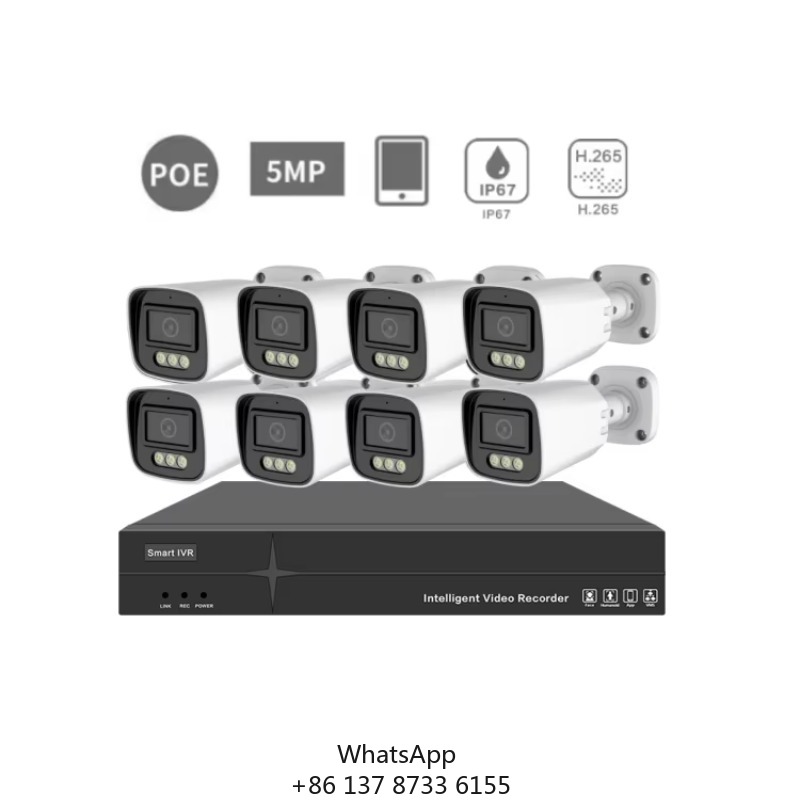 Home Security And Cameras - 5MP 4CH 8CH Home Cctv Security