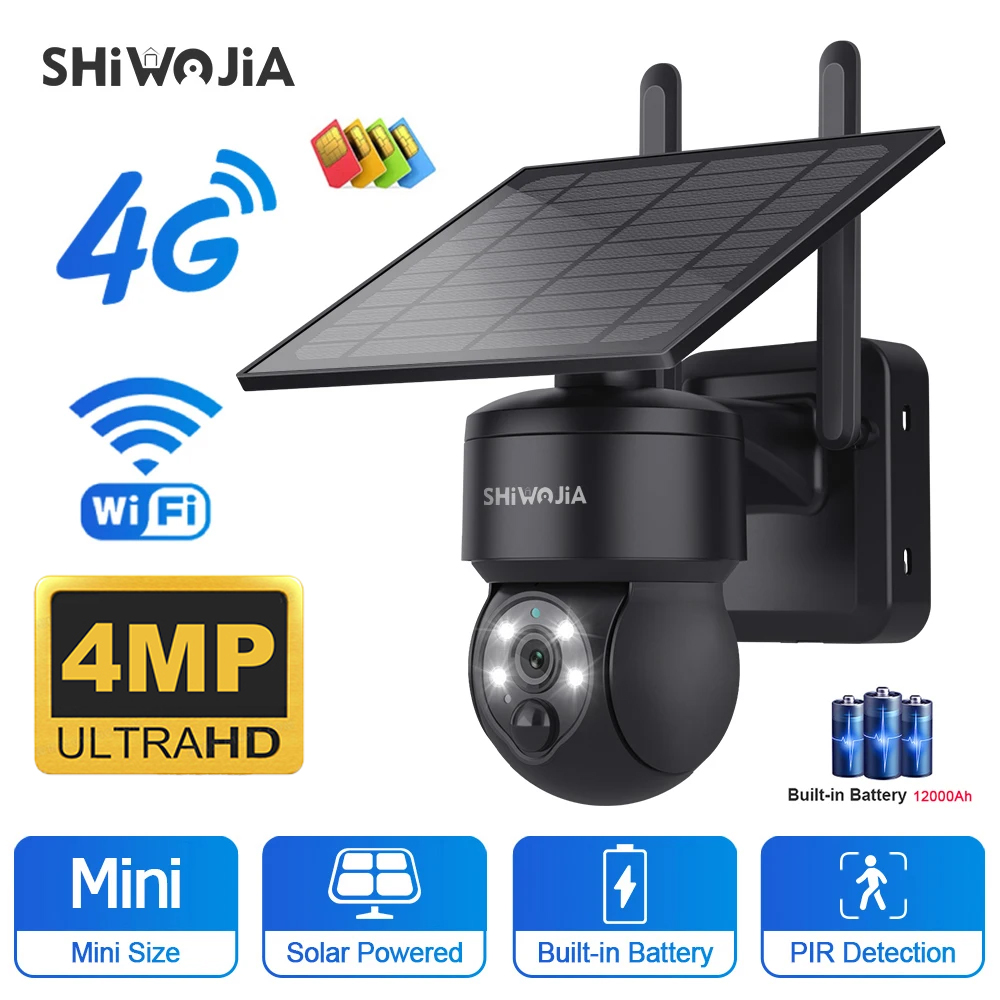 SHIWOJIA WIFI Không Dây PTZ Nă - đánh giá và giá Home Security Panel