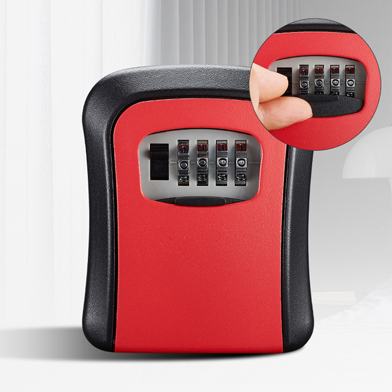 Wall Mount Key Lock Box 4 Digi - đánh giá và giá Home Security Essential