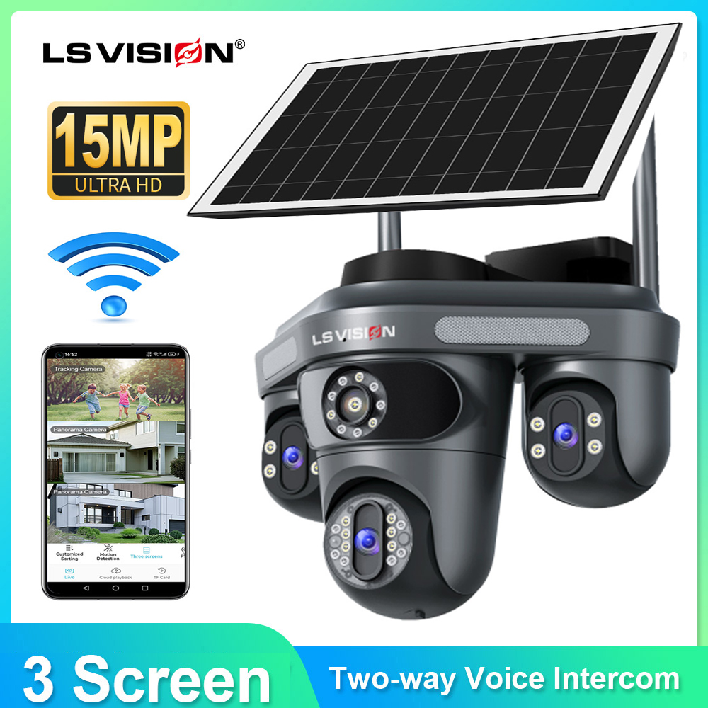 LS VISION Multiple Lens 3 Scre - đánh giá và giá Home Security Panel