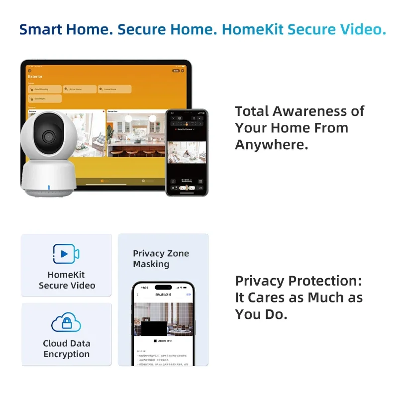 Original Aqara Smart Camera E1 - đánh giá và giá Home Security Tips