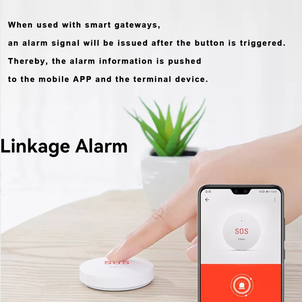 Zigbee Tuya Khẩn Cấp SOS Nút N - đánh giá và giá Home Security Tips