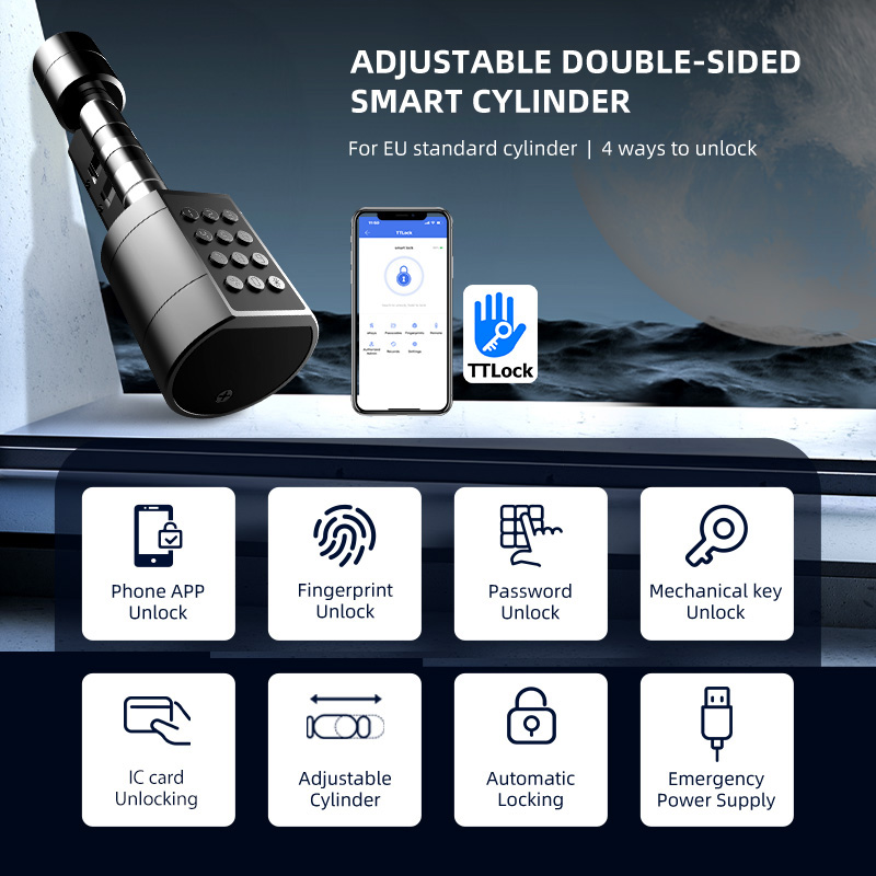 Smart Euro Cylindrical Door Lo - đánh giá và giá Home Security Tips