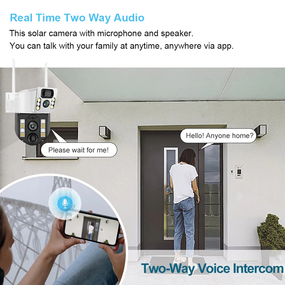 WiFi/4G Solar Camera IP CCTV S - đánh giá và giá Home Security Tips