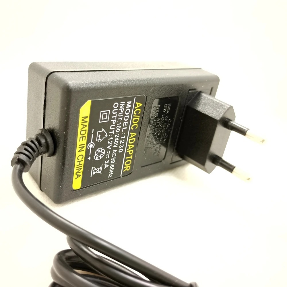 DC 12V 3A EU Plug AC/DC Power  - đánh giá và giá Home Security And Cameras