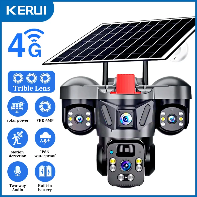 KERUI V380 Pro Outdoor PTZ 6MP - đánh giá và giá Home Security Tips