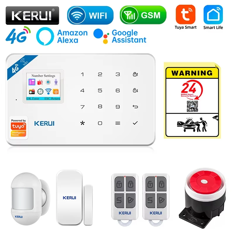 KERUI Security Alarm System Ki - đánh giá và giá Sim Gsm Alarm
