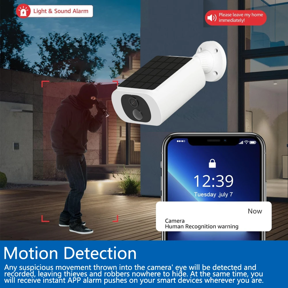 Tuya 5MP Solar Security Camera - đánh giá và giá Home Security Tips