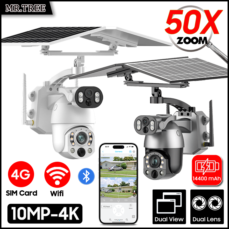 4K 50X Optical Zoom Dual Lens  - đánh giá và giá Home Security Panel