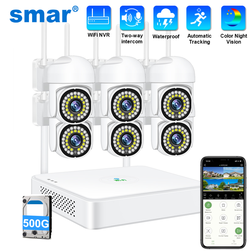 Smar 3MP Wireless CCTV Securit - đánh giá và giá Home Security Tips