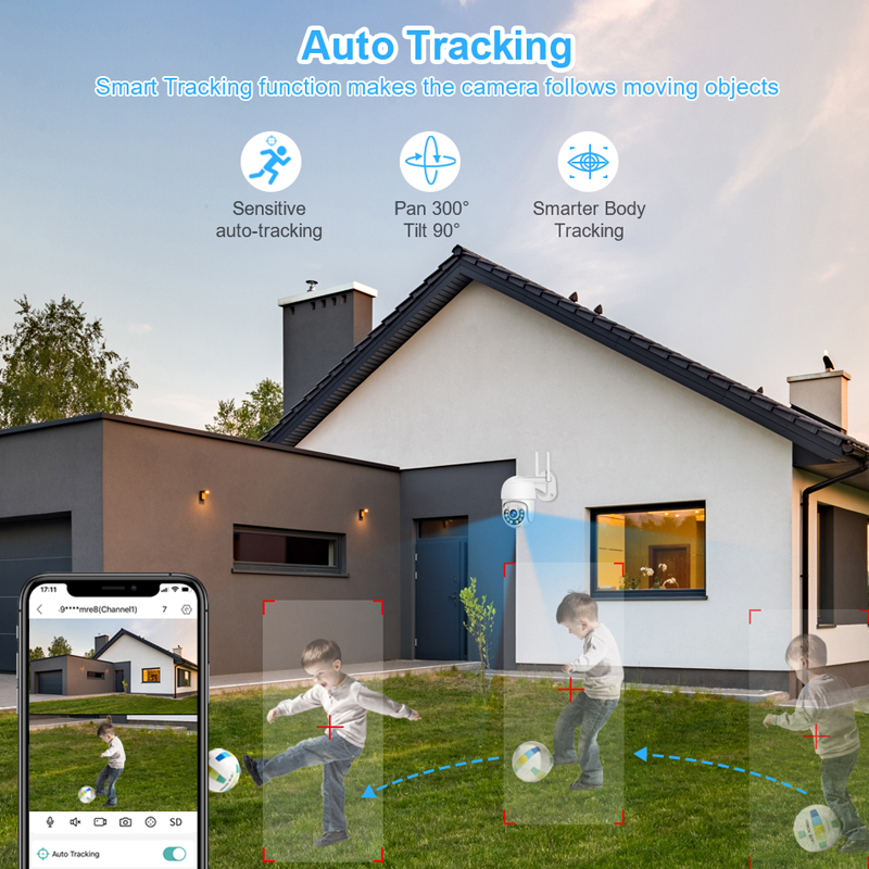 Smar 3MP Wireless CCTV Securit - đánh giá và giá Home Security Tips