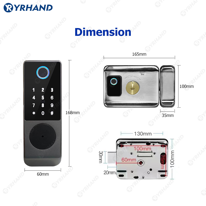 Tuya Smart lock Waterproof Wif - đánh giá và giá Home Security Tips