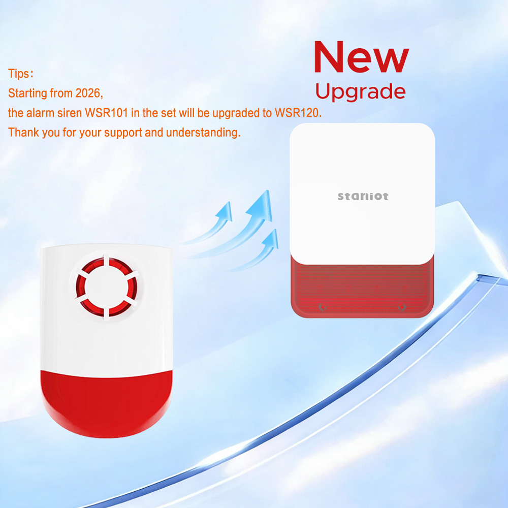 Staniot 7 inch HD Alarm System - đánh giá và giá Sim Gsm Alarm